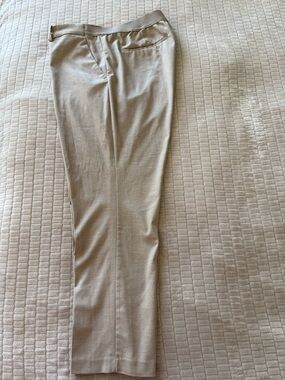 H&M Women's Light Beige Tailored Dress Pants